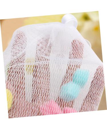 FRCOLOR 5pcs Mesh Soap Bags | Travel Soap Holder & Saver | Cellophane Pouch for Shower & Cleaning | 8x24cm - Buy Online on GoSupps.com