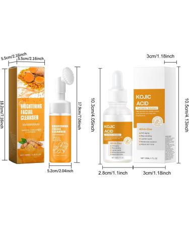 Buy Brlly Kojic Acid & Turmeric Soap | Glow Face Wash for Radiant Skin - International Shipping Available - Buy Online on GoSupps.com