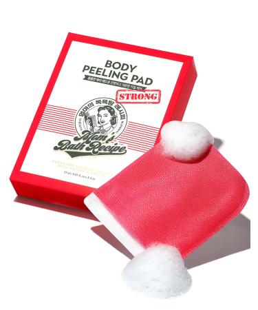 Mom s Bath Recipe Body Peeling Pad Strong All in One Bubble Body Wash & Scrub Gloves with Kelp & Biotics Intense Exfoliating Mitts for Dead Skin Cells Goosebumps and Scaly Skin 8 Sheets