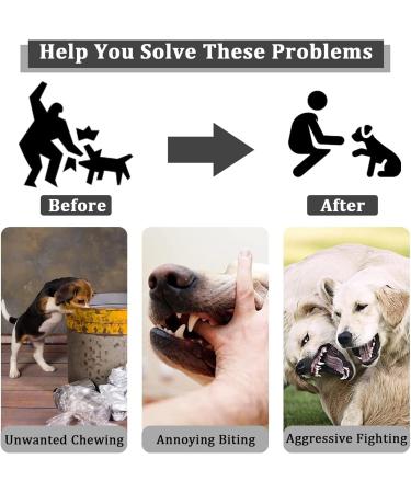 Muzzle for Dogs - Adjustable Velcro Fastener Breathable Mesh Safe for Chewing - Gray M - Buy Online on GoSupps.com