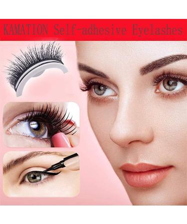 3 Pairs Lash Buddy Self-adhesive Eyelashes - 2023 New Snap-on Reusable Lashes Set with False Eyelash Auxiliary for Effortless Application - Natural, Long, and Thick Styles Included - Buy Online on GoSupps.com