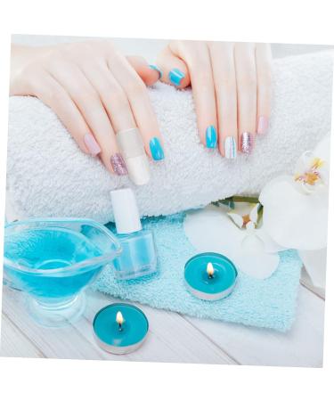 FRCOLOR 60 Pcs Nail Case Nail Soak off Caps Manicure Art Varnish Protector Nail Polish Varnish Protector Reusable Gelt Nail Gel Polish Nail Polish Protector Plastic Removal Tool Milk 4x2cmx3pcs As Shownx3pcs - Buy Online on GoSupps.com