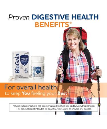 BioGaia Immune Active Protectis 2000 IU Probiotic Capsules - 60 Count for Immune Support - Buy Online on GoSupps.com