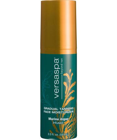 Versa Spa Gradual Tanning Face Moisturizer for Streak-free Natural Glow  2 fl.oz.