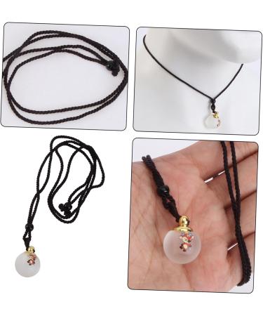 Ibasenice Crystal Infant Necklace - Newborn Milk Teeth Stalks Pendant | Baby Zodiac Sign Container - Perfect Gift for Newborns - Buy Online on GoSupps.com