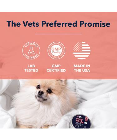 Vets Preferred Paw Balm for Dogs - 2 oz | Soothes, Heals & Moisturizes Dry Noses and Paws | Ideal for Extreme Weather - Buy Online on GoSupps.com