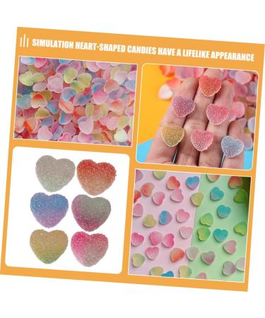 ibasenice Fake Candies Bulk 50pcs Simulation Gummies Candy Candies Models Multifunction Material Resin Simulated Soft Candy - Buy Online on GoSupps.com