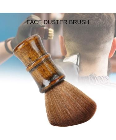 Neck Face Duster Professional Hair Cutting Neck Duster Brush Barber Fiber Wooden Handle Cutting Neck Duster Broken Hair Sweep Brush Soft Brush for Salon Stylist Barber Hairdressing Salon Stylist - Buy Online on GoSupps.com