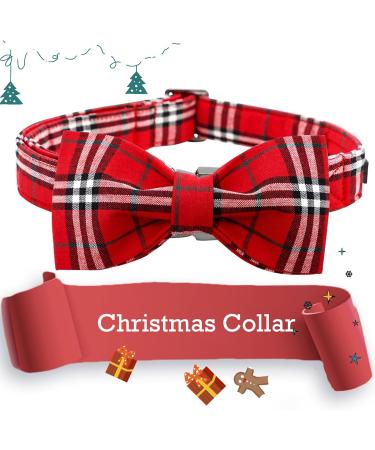 Shop Lionheart Glory Christmas Checkered Dog Collar - Comfortable Loop Collar for Big Dogs - X-Large - Perfect Holiday Gift for Boys & Girls - Buy Online on GoSupps.com