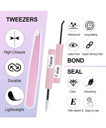 DYI Lash Extension Kit: 240Pcs Cluster Lashes for Natural Volume DD Curly False Lashes - Includes Lash Glue and Remover - Perfect for Self Application at Home - Buy Online on GoSupps.com