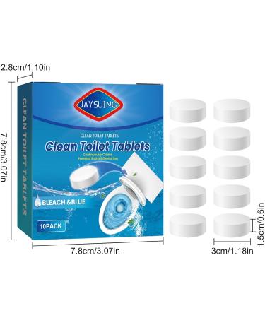 Toilet Tank Cleaner | Splash Toilets Cleaner Toilet Tablet for Powerful Cleaning and Active Oxygen Purification Foam Design Cleans Urine and Stains in Sink Bathroom and Pochy - Buy Online on GoSupps.com