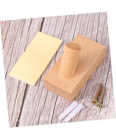 Alipis 3pcs Towel Hooks Adhensive Clothes Hook Wooden Hat Rack Porch Hanger Wall Hanging Adhesive Organizer 8X4 cmx3pcs As Shownx3pcs - Buy Online on GoSupps.com
