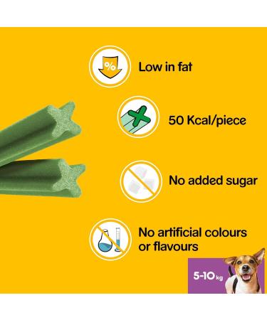Pedigree Dentastix Fresh Daily Dental Chews Small Dog - 112 Sticks (4 x 440g) - Flavor 5 - Buy Online on GoSupps.com