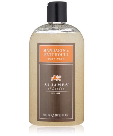 St James of London Mandarin & Patchouli Body Wash 0.5L