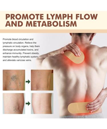 5 Pieces Turmalinstein Moxibustion Patches - Self-Warming Pain Relief Stickers for Men & Women | Plant Extract Massage - Buy Online on GoSupps.com