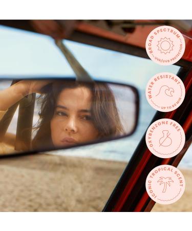 Hawaiian Tropic Sheer Touch Body Serum SPF 30 - Hydrating Hyaluronic Acid Sunscreen | Travel Size - 3.3 oz - Buy Online on GoSupps.com