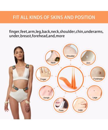 MEIJU Skin Tag Removers | 2-in-1 Removal Kit for Small to Large Skin Tags | Easy Application Device with 36 Repair Patches - Yellow - Buy Online on GoSupps.com
