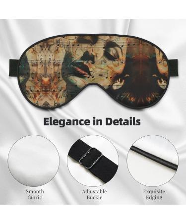 Buy Music Soft Sleep Eye Mask - Breathable Eye Patch for Women | Ideal for Travel & Relaxation - Shop Now - Buy Online on GoSupps.com