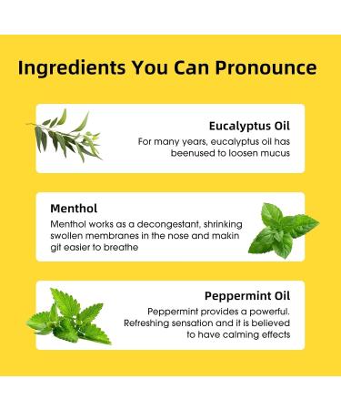 Herb Island 2 in 1 Nasal Stick Inhaler, Nose Refreshing VapoInhaler, Essential Oil Rub, On-The-Go, Freshing, Focus, Awake (5 Pack Mix) Assorted (5 Flavors) - Buy Online on GoSupps.com