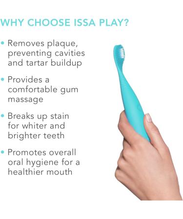FOREO ISSA Play Sonic Electric Toothbrush - Wild Strawberry/Summer Sky - Buy Online on GoSupps.com