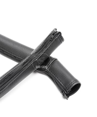 High-Quality Babydome Pack Handlebar Covers for Bugaboo Cameleon 3 & 3 Plus - Durable Synthetic Leather in Spain | Sun & Stain Resistant - Schw Black - Buy Online on GoSupps.com