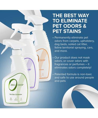 Zero Odor ZOP 1065 Multi Pet Odor Eliminator Kit - Say Goodbye to Unwanted Pet Smells - Buy Online on GoSupps.com