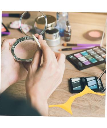 Didiseaon Eyebrow Shaping Template Eyebrow Stencil Eye Brow Stencil Brow Template Auxiliary Heating Blindfold 17.3x5.9cm Yellow - Buy Online on GoSupps.com