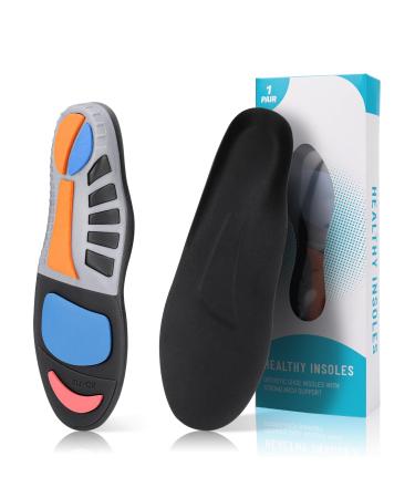 Ivskio Unisex Shoe Inserts for Boot and Heel Men's 4-4.5 / Women's 6-6.5