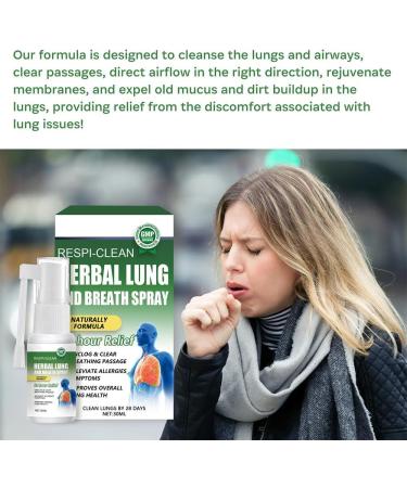 3 Pcs Furzero Respiclean Herbal Lung and Breath Spray Herbal Lung Cleansing Spray Herbal Lung Cleanse Spray Relieve Body Discomfort Herbal Mist for Lung Discomfort - Buy Online on GoSupps.com