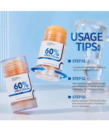 SOLUAME Foot cream 60 urea foot cream deepacting moisture care with rapid absorption urea cream ensures smooth skin urea cream 40 g - Buy Online on GoSupps.com