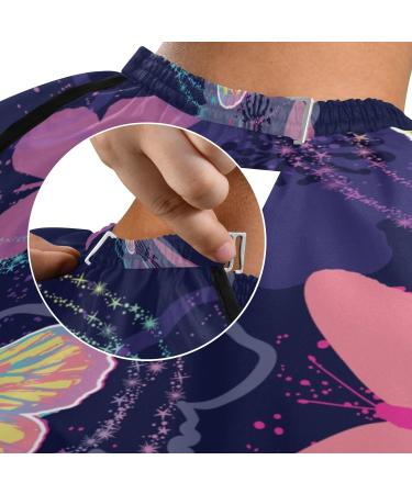 Waterproof Barber Cape - Laser Butterfly & Cheetah Haircut Bib for Men & Women | Unisex Hair Cutting Cape - Buy Online on GoSupps.com