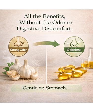 TRUE NATURALS Aged Garlic Extract - 300 Softgels 7500mg Odorless Organic Garlic Supplement 2-Year Matured for Heart Immune & Antioxidant Support Non-GMO Gluten Free Vegetarian (1) - Buy Online on GoSupps.com
