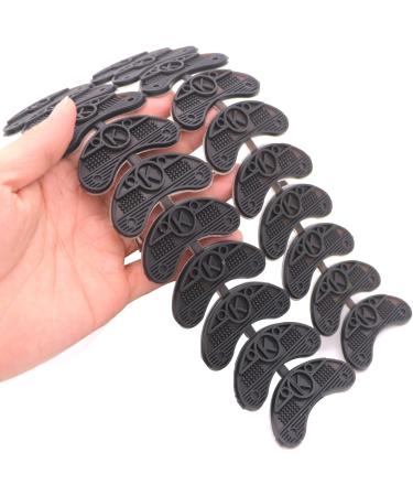 GOETOR Heel Plates 30 PCS - Rubber Shoe Heel Taps Repair Pad - Black - Buy Online on GoSupps.com
