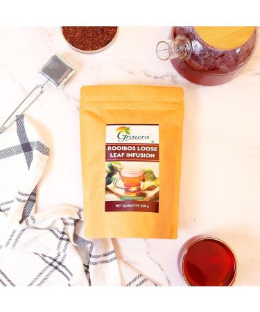 JOKE South African Rooibos Tea - 250 Grams Imported From South Africa Caffeine Free Anti Oxidant Rich Tea - Loose Leaves - Buy Online on GoSupps.com