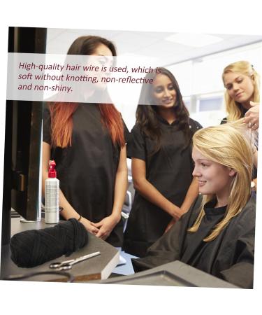 Didiseaon 2 Rolls Brazilian Wool Braid Wig Hair Wire Realistic Women Wig Braid Hair Line Long Hair Wig Hair Extensions Line Braid Hair Wire Long Realistic Wig Natural Hair Wig Hair Accessory 19.9X9X7CM Black - Buy Online on GoSupps.com