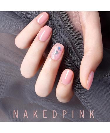 Pink Nail Polish Nude Pink Nail Varnish Long Lasting & Highly Pigmented Nail Polish Peel off Pink Nail Gel No Need Cure Water Based Quick Dry Nail Polish for DIY Nail Art Home - Buy Online on GoSupps.com