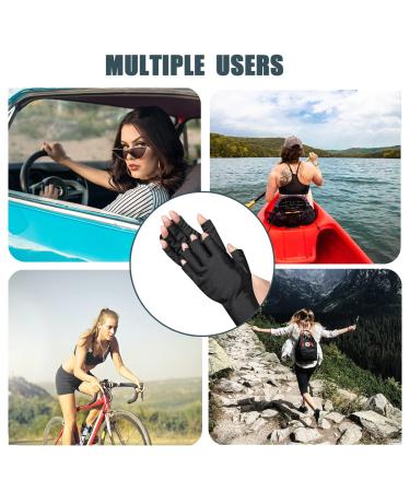 Professional UPF50+ Manicure Gloves for Gel Nail Lamp | UV Shield and Skin Care Protection - Buy Online on GoSupps.com