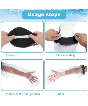 Kids Waterproof Arm Cast Cover for Shower - Arm Cast Protectors for Plaster Casts and Wounds - Buy Online on GoSupps.com
