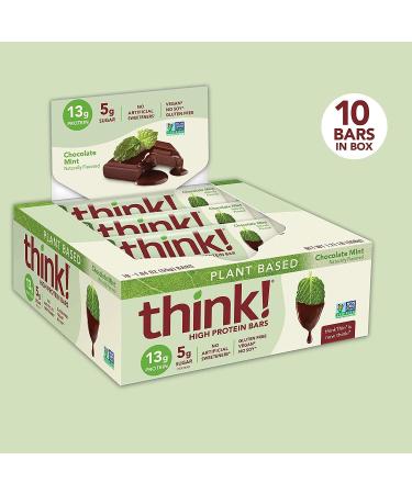 Plant Protein Bundle- Isopure Plant Protein Powder Chocolate- 20G Vegan Protein- (20 Servings) with think! Plant Protein Bars Chocolate Mint- 13G Vegan Protein- (10 bars) - Buy Online on GoSupps.com