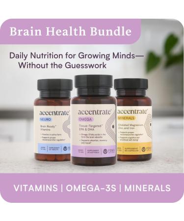 Omega w/LYSOVETA LPC | EPA & DHA Supplements for Brain Health | Focus Attention Memory & Mood | 6X Higher Absorption Than Fish Oil | Omega-3 Fatty Acid Supplements | Highest Potency LPC-DHA 30 Count (Pack of 1) - Buy Online on GoSupps.com