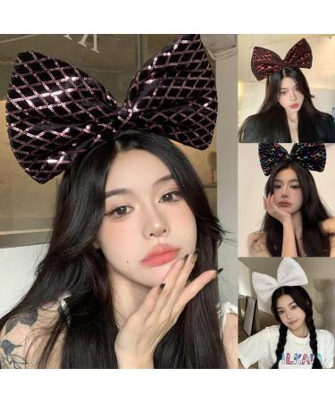 amangul Big s Headband knot Hair Hoop knot Ear Headband For Women Girl Big s Headwear Hair Bands(Pink) - Buy Online on GoSupps.com