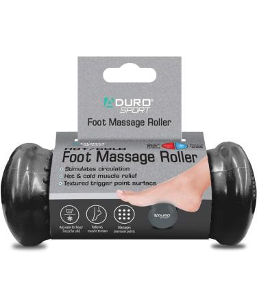 Aduro Foot Massager Roller - Pain Relief Therapy for Feet | Reflexology and Acupressure Tools (Black) - Buy Online on GoSupps.com