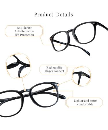 LifeArt Blue Light Blocking Glasses for Men & Women - Anti Eyestrain Anti Glare Computer Gaming & TV Glasses | No Magnification - Buy Online on GoSupps.com