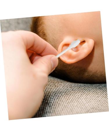 100pcs Double Ended Cotton Swabs - Baby Safety Ear Wax Cleaners | Large Tip Cotton Buds for Toddlers - Buy Online on GoSupps.com