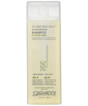 Giovanni Hair Care Products SHAMP Tea Tree Triple TRT 8.5 FZ