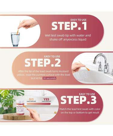 WETPET Lead Test Kit Swabs - Lead Paint Test Kit Lead Check Swab Use Test Results in (30PCS) - Buy Online on GoSupps.com