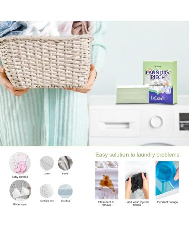 Eco-Friendly Laundry Detergent Sheets - 120 Plant-Based Sheets for Strong Cleaning Power | Perfect for Home Dorms & Hotels - Up to 240 Loads - Buy Online on GoSupps.com
