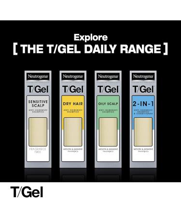 Neutrogena T/Gel Oily Scalp Anti-Dandruff Shampoo 125ml - Pack of 1 | Fights Dandruff effectively - Buy Online on GoSupps.com