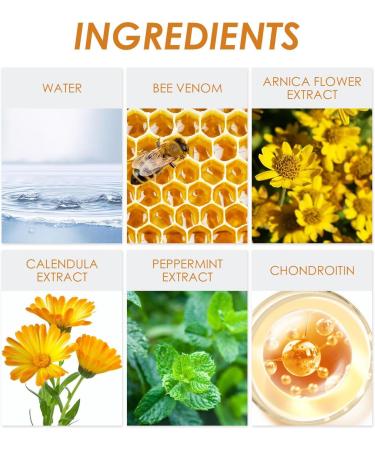 Beevital Apitoxin Treatment Gel - Joint and Bone Therapy | Professional Bee Venom Cream for Pain Relief (3pcs) - Buy Online on GoSupps.com