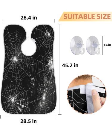 Ocean Shark Beard Bib Apron - Ultimate Beard Hair Catcher for Men | Perfect Fathers Day & Anniversary Gift | Includes 2 Suction Cups - Buy Online on GoSupps.com